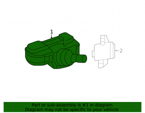 Wheel pressure sensor Mercedes GLA 14-20
