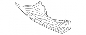 Front bumper protection for Mercedes S-class W221 07-11 AWD
