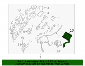 Ford Explorer 11-19 Evaporator