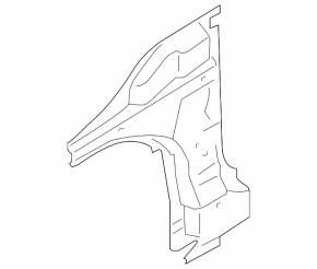 Front right body pillar Ford Escape MK3 13-19