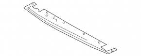 Jaguar E-Pace 18-20 front bumper lip
