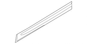 Lower front right door trim for Land Rover Range Rover Evoque 12-18