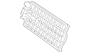 Cabin filter cover for Volkswagen ID.4 21-26 heater