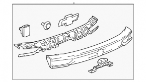 Chevrolet Bolt EUV 22-23 Tailgate Emblem