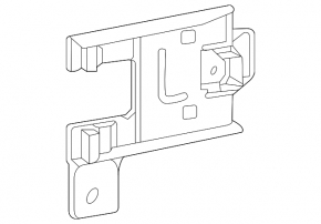 BSM Blind Spot Sensor Bracket Left VW Passat 20-22