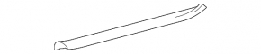 Inner front right door sill plate for Toyota Highlander 14-19, gray