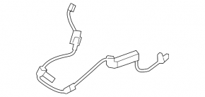 Rear left ABS sensor wire for Kia Sportage 17-22 FWD