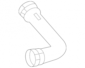 Upper cooling hose Mercedes W167 GLE 450 20-26 3.0h
