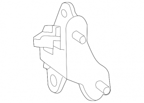 Upper front left door hinge Mercedes CLS-class C218 12-18