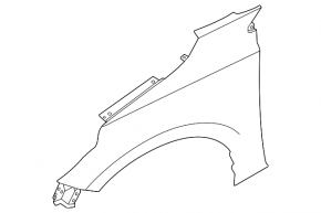 Front left wing Nissan Sentra 20-24