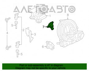 Airbag sensor front left Mazda CX-9 16-23
