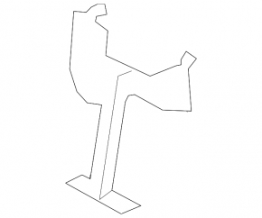Hood lock plate Mazda6 09-13
