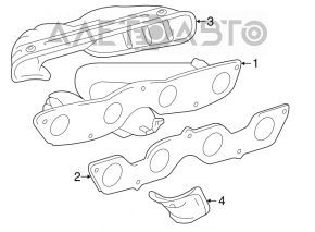 Toyota Prius 2009 Manifold Guard