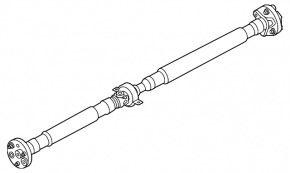 Propeller shaft rear propeller BMW 3 G20 20-20 B58 AWD