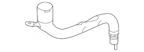 Volvo XC60 21-25 windshield washer reservoir filler without cap
