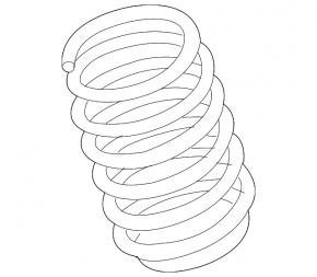 Rear left spring BMW i3 14-18