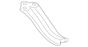 Rear subframe lug front right Acura MDX 14-20