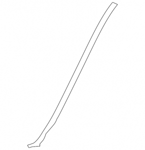 Windshield molding right BMW X5 G05 19-23 OEM