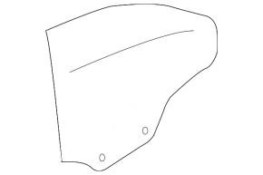 Rear right window BMW 4 F33 14-20 convertible