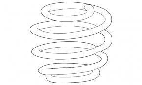 Front right spring Honda Civic XI FE/FL 22-26 2.0 LX