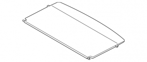 Trunk floor Mini Cooper Countryman R60 10-16