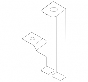 Left eyelash TV bracket for VW Beetle 12-19
