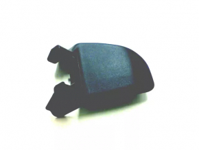 Subaru Outback 15-19 front left passenger seat runner cap, black