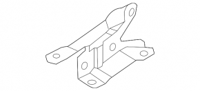 Left hood hinge for Hyundai Palisade 20-25