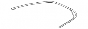 Door molding upper rear left Toyota Camry v70 18-24 black