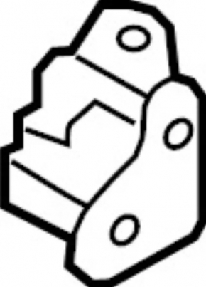 Upper front left door hinge for Infiniti QX50 19-24