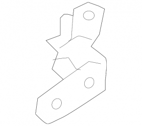 Upper front left door hinge for Infiniti QX50 19-24