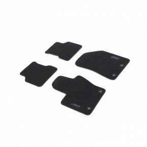 Jeep Compass 17-24 rear left interior mat, black, for cleaning