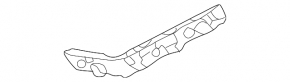 Left rear bumper mount for Nissan Versa 20-23