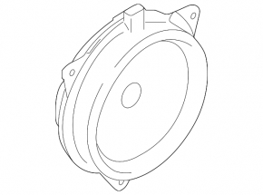 Speaker rear left Subaru XV Crosstrek 18-23