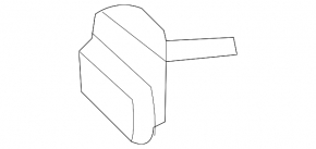 Plug towing hook front bumper Kia Soul 14-16 prerest