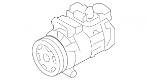 Air Conditioning Compressor Audi Q5 8R 09-17 2.0T NRF
