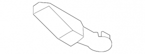 Rear left jack for Audi A3 8V 15-20 4d