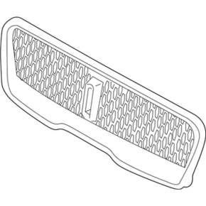 Lincoln Nautilus 19-21 Chrome Radiator Grille with Camera Emblem