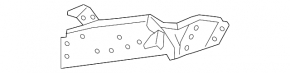 Front right fender bracket Mazda CX-5 13-16