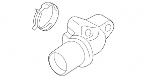 Mazda CX-5 Cooling System Tee 17-
