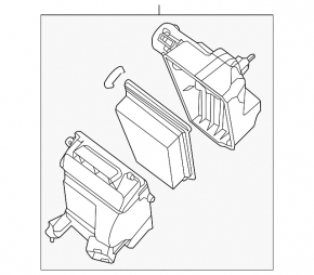 Air Filter Housing Nissan Sentra 13-19 1.6 1.8