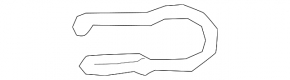 Exhaust manifold flap actuator bracket BMW 3 G20 19-