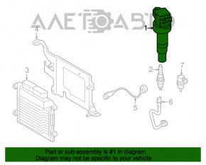 Ignition coil Kia Forte 4d 14-18 1.8