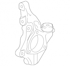Front left axle Chevrolet Volt 16-