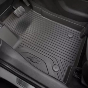 Set of floor mats for Chevrolet Trax 18-22 rubber black type 2