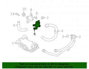 Heater valve Audi A4 B9 17-25