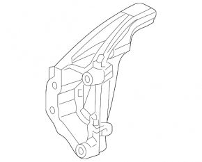 Rear Engine Mount Bracket Acura MDX 14-20