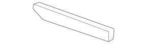 Rear bumper mount, outer right, Toyota Camry v40