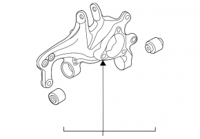 Rear left axle Hyundai Sonata 20-23