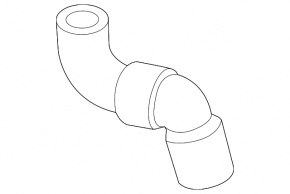 Cooling system hose Audi A3 8V 15-16 2.0 TDI